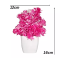 ( Set of 4)  Jini Cute Mini artificial flower Home Decoration Office Multicolor Randomly Colors. 