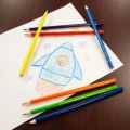 Cra-Z-Art Colored Pencils, 12 Count, Beginner Child to Adult, Back to School Supplies. 