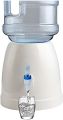 Water Dispenser With Tap, Countertop Mini Drinking Holder Water Bottle Dispensers Stand For Kitchen Home Office,White. 