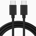 Type C to C Cable for Samsung USB Cable Original Like | Data Sync Cable | Rapid Quick Dash Fast Charging Cable | Charger Cable | Type-C to USB-C Cable (3.5 Ampere, 1 Meter/3.3 Feet, C TO C BLACK). 