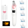 Derma Suction Pro 4-in-1 Blackhead Remover | Electric Pore Cleaner & Acne Extractor | Rechargeable Facial Beauty Tool. 