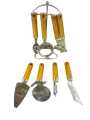 Kitchen Utensils Set  Steel Kitchen Gadget Set, Kitchen Tools  Kitchen Accessories. 