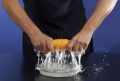 Super Absorbent Multi-Purpose Cleaning Shammy Chamois Towel Cloth - Holds 10X its Weight in Liquid - Machine Washable - Will Not Scratch (8 Pack: 4 Large Orange & 4 Small Blue). 