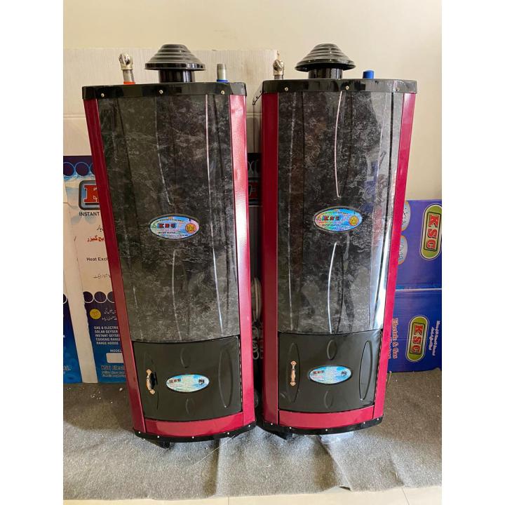 KSC Instant Plus Storage Geyser 25 Gallon 120 Liters Multi (Natural Gas/LPG+Electric) Energy Saver upto 80% and 2x more efficent Water Heater