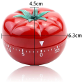 【The hottest this year】Tomato Timer Electronic Kitchen Timer Reminder Pomodoro Mechanical Countdown Alarm Kitchen Cooking Tool Game Timer Timer Clock. 