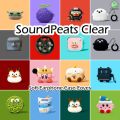 Original SoundPeats Silicone Earphone Case Cartoon Protective Case for Earphones, Shock-Resistant Design. 
