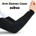 Pair of Arms Cover for Cycling Outdoor and Indoor Use Sports Arm Sleeves Cover Sun Light Protection Arm Muff for Players Stretchable Fabric Breathable Cooling Sun Sleeves for Summer UV Protection. 
