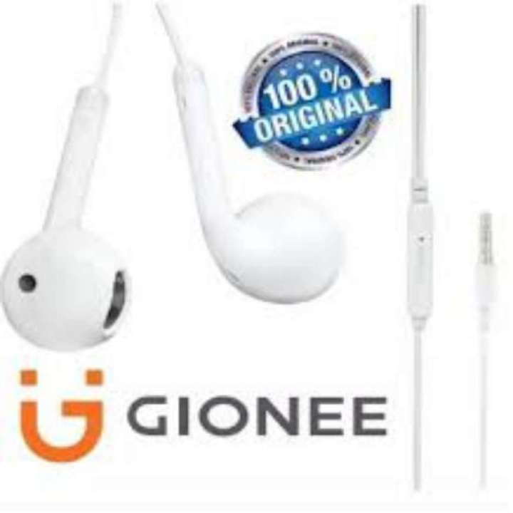 GiONEE 100% Pure Original Handsfree - Imported -360 Degree Surround Sound With Bass & Noise Correction Best For Pubg and Cod mobile Like Games Gionee Hi-Tech Technology Quality Sound Orignal Bass