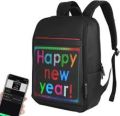 LED Animation Light-Up Bag pack, LED Backpack, Animation LED Bag –Works with Power/Battery Bank, Customisable, Eye-Catching Display Bag with Programmable LED Animations | Perfect for Fashion, Promotions & Events. Without Power/Battery Bank, just bag.. 
