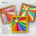 DIY Rainbow Painting Kit A Perfect Gift For kids - Unleash Your Creativity with Craft Activity Includes Clouds, Eagles, Cars, Tractors, Elevators, Monster Trucks, and School Vans. 