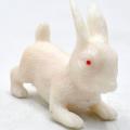 Realistic Rubber Rabbit Toys. 
