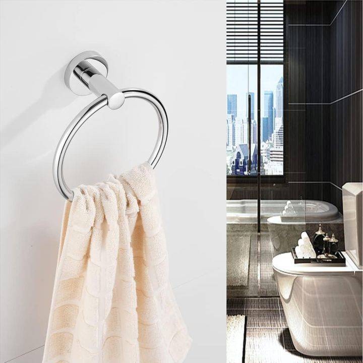 Hand%20Towel%20Ring%20Towel%20Holder%20Towel%20Rack%20for%20Bathroom%20Kitchen%20Stainless%20Steel%20(Chrome)%20-%20Image%206