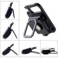 Portable Multifunctional Super Bright COB Rechargeable Keychain Light With Free Type-c charging cable. 
