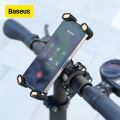 BASEUS Bike Mobile Holder, Adjustable Mobile Mount for Bike, Motorcycle, Bicycle, Compatible with iPhone & Android Devices. 
