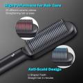 HQT-909B Hair Straightener Ceramic Heated Hair Brush. 