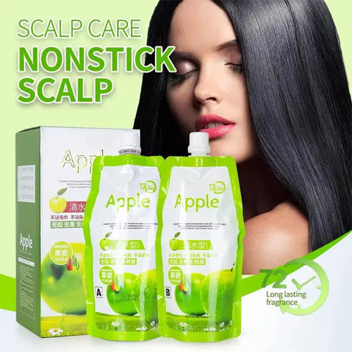 New Imported Apple Hair Color 72 Natural Black And Dark Brown ( China imported) in pakistan