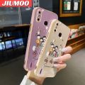 JIUMOO For Infinix Smart 4 Smart 4C X653 Case Chibi Maruko Chan New Design Side Design Phone Cases Pattern Luxury Plating Casing Full Cover Camera Shockproof Protection SoftCases. 