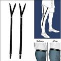 Men Shirt Stays Garters Elastic Shirt Holders Suspenders shirt tucked inner. 