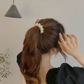 Korean Elegant Pearl Hair Clip Ponytail Hairgrip for Women Girls Chic Barrettes Claw Crab Hairpins Fashion Hair Accessories Gift. 