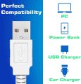 Replacement USB Charger Cable for h2ofloss Water Flosser Dental Oral Irrigator Accessory for HF-6/HF-2/HF-9P/HF-6P. 
