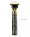 Professional Golden Hair Trimmer for Men / Hair Cutting Machine / Hair Clippers / Shaver / Hair Clipper / Nose Trimmer / Rechargeable Men’s Body Hair Removal Machine / Grooming Kit / Hair Cutting Machine Zero Gapped Hair Clipper Trimmer Vintage T9 Tondeus. 