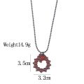 Anime Seven Deadly Sins Dragon Necklace Nanatsu No Taizai Metal Pendant Necklace For Men Women Choker Jewelry Accessories. 