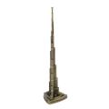 Burj Khalifa Model Antique Famous Monuments Statue Model Figurine Burj Khalifa Decoration. 