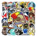 10/50pcs Cs Go Stickers For Cans Car Stickers Kids Fridge Japan Anime Sticker Pack Set Children's Phone Skateboard Pack Set. 