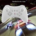 Pro Controller for Nintendo Wii U, Compatible - Wireless Bluetooth, High-Precision Dual Analog Stick Pro Gamepad with Ergonomic Design and Rechargeable Battery - Comfortable Bluetooth Gamepad with Dual Analog Sticks, Responsive Buttons, Long Battery Life. 