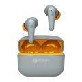 Ronin R-840 Earbuds | Bluetooth Version 5.3 | IPX5 Water Resistance | Standby Time 80 Hours | Quad Mic ENC | 50 MS Low Latency | 1 Year Warranty. 