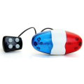bicycle accessories for kids-3 x Bike Horn Bicycle Bell-Blue & Red. 