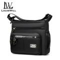 LouisWill Men Bags Messenger Bags Men's Shoulder Bag Multi-Pockets Waterproof Oxford Cloth Large Capacity Bag Wear-Resistant Backpack Business Casual Bag Fashion Crossbody Bag Cloth Bag Zipper Sling Pack Casual Bag. 