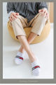 ROMA - Pack of 2,4 Pair Flexible casual boat cotton Loafer short socks for men. 