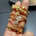 Wando 20 Styles Dubai Gold Color Baby Bangles For Kids Baby Promotion Sale Child Birthday Gifts Children'S Bracelets. 