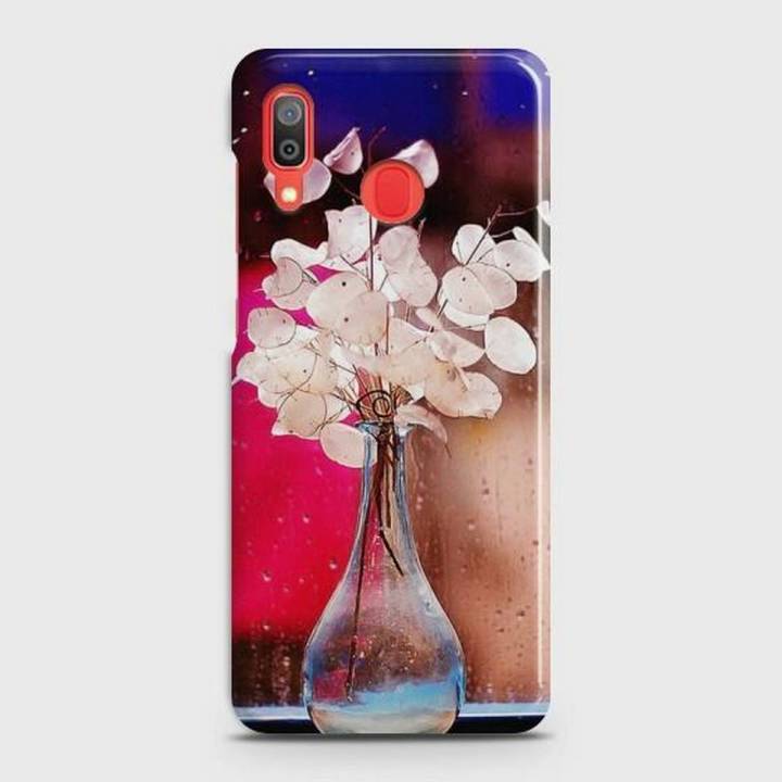 Samsung Galaxy A20 Cover - SkinLee HQ Hard Case - Beautiful Vase - SKINLEE-477-1-435-292