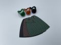 5sets MOC Bricks Cape Hood Headgear Folded Down Helmet 15428 30381 For 4cm Figures Educational Building Blocks Kids Toys. 