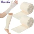 BraceTop Elastic Tubular Support Bandage - Natural Color for Large Knee Support Bandage - Medium To Large Thigh, Cotton Spandex. 