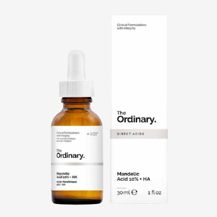 The Ordinary -  Mandelic Acid 10% + HA with AHA and Hyaluronic Acid (30ml) - Beauty by Daraz