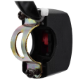 Universal Motorcycle Handlebars Switch ON/OFF Button Connector 12V Bike Handle Bar Stop Switch For LED Spotlight Switches. 