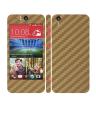 HTC Desire Eye en Carbon Fiber Texture Mobile Skin - Gold. 