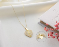 Hear shape Necklace Pendant ( Locket)Openable Premium Quality Unique Gift For Women's And Girl's. 