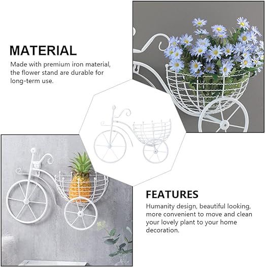 Imported%20Quality%20Bicycle%20Flower%20Basket%20Wall,%20Art%20Wall%20Mount%20Hanging%20Flawer%20Rack%20Unique%20Art%20Ornaments,%20Classic%20Retro%20Style%20for%20Indoor%20Outside%20Hanging%20Planter%20Home%20Kitchen%20Office%20Wedding%20Garden%20Decor%20-%20Image%208