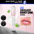 Maybelline New York Lifter Gel™ Oil-in-Gel Lip Gloss Infused with Hyaluronic Acid Mintini. 