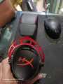 HyperX Cloud Alpha - Gaming Headset, Dual Chamber Drivers, Legendary Comfort, Aluminum Frame, Detachable Microphone, Works on PC, PS4, PS5, Xbox One/ Series X|S, Nintendo Switch and Mobile – Red ( WITHOUT BOX AMERICAN USED ). 