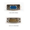 DVI D Male to VGA Female Plug Adapter VGA to DVI / 24 + 1Pin / 24 + 5 Pin Male to VGA Female Adapter / DVI TO VGA CONNECTOR (DVI Male to VGA Female). 