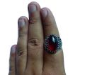 Anari yaqoot Turkish Stylish Stone Ring Turkish Design Rings For Men and Boys Fashion Stylish New Design Rings Stainless Steel /Anari Yaqoot stone /anari yaqoot gemstone/red stone.. 