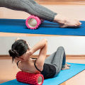 Foam Roller, Multicolor High Density Exercise Roller for Deep Tissue Muscle Massage, Muscle and Back Roller for Fitness, Physical Therapy, Yoga and Pilates, Gym Equipment for Men and Women Professional Use (Pack of 1). 