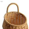 Kitchen Storage Basket Woven Hanging Baskets for Vegetables Sundries Cabinet. 