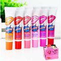 Pack of 6 PCs Waterproof lipstick - Wow Peel Off Lip gloss - Long lasting Lipgloss. 