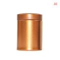 Graceful Tea Caddy Aluminum Airtight Stash Jar Multi-Use Vacuum Seal Storage Container. 